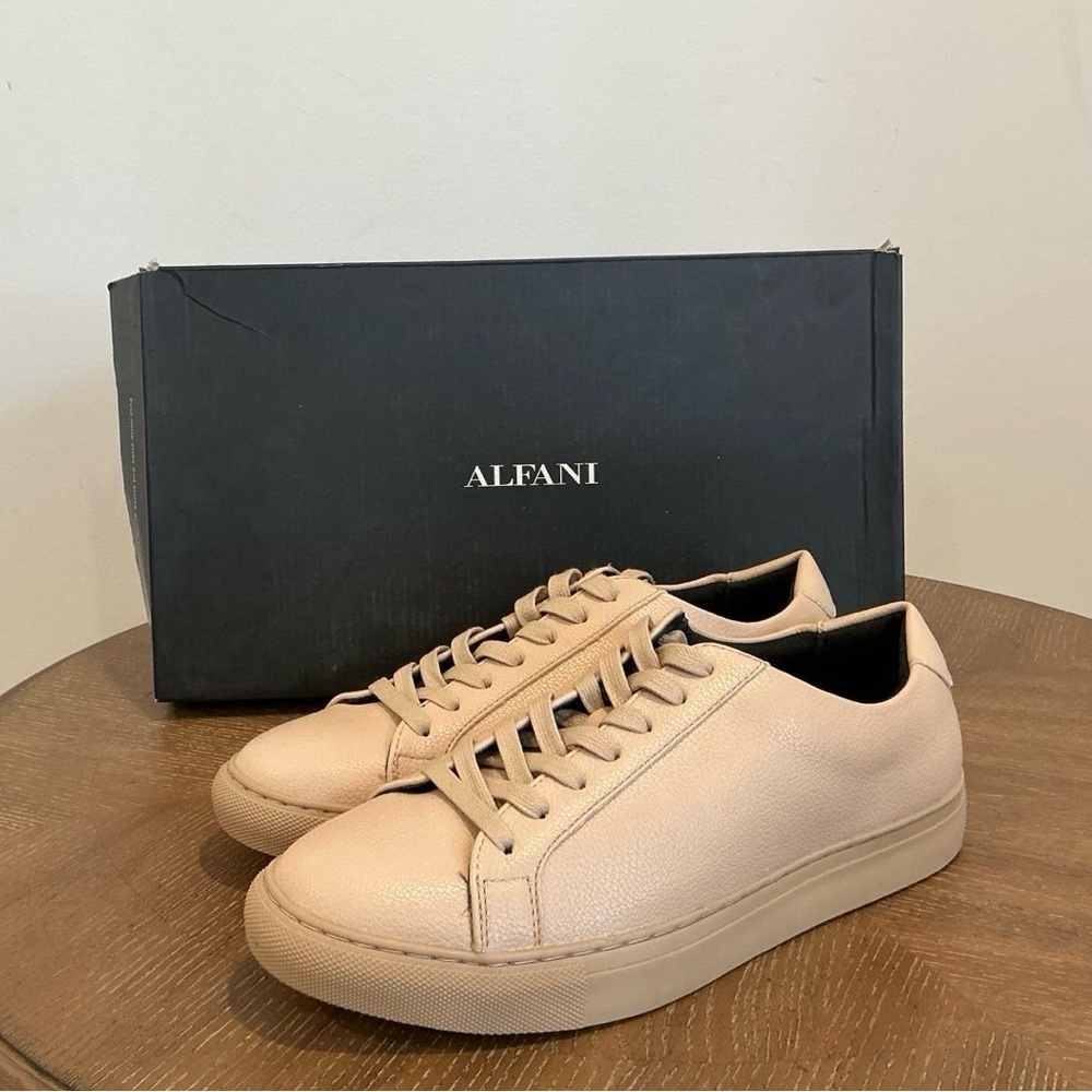 ALFANI Men's Grayson Suede Lace-Up Sneakers - Picture 4 of 4
